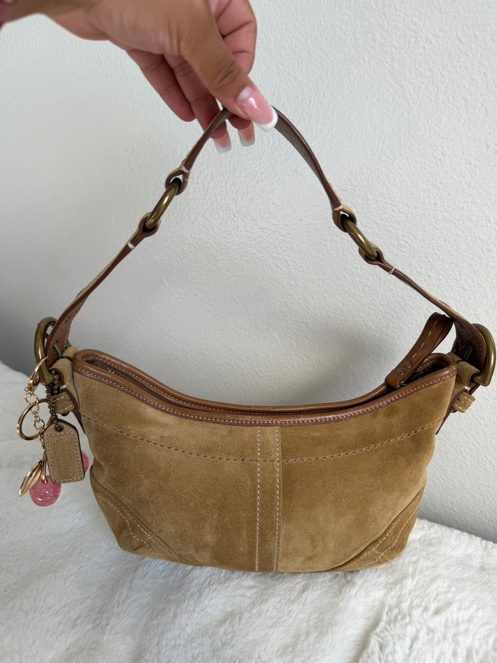 Vintage Coach Mini Soho Hobo Shoulder Bag