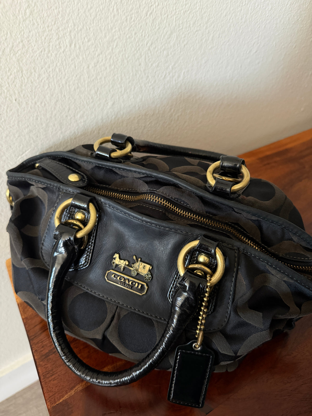 Y2K Coach Madison Sabrina Satchel HandBag