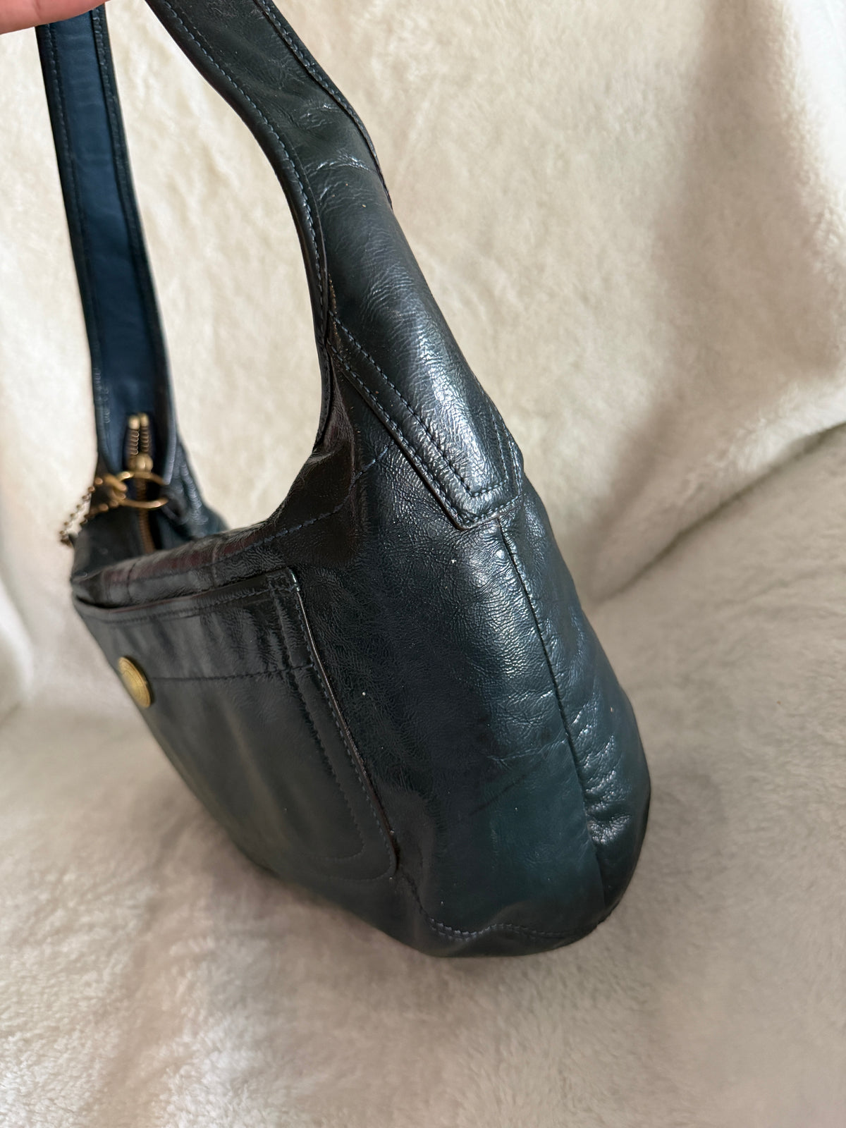 Coach Ergo Patent Shoulder Bag