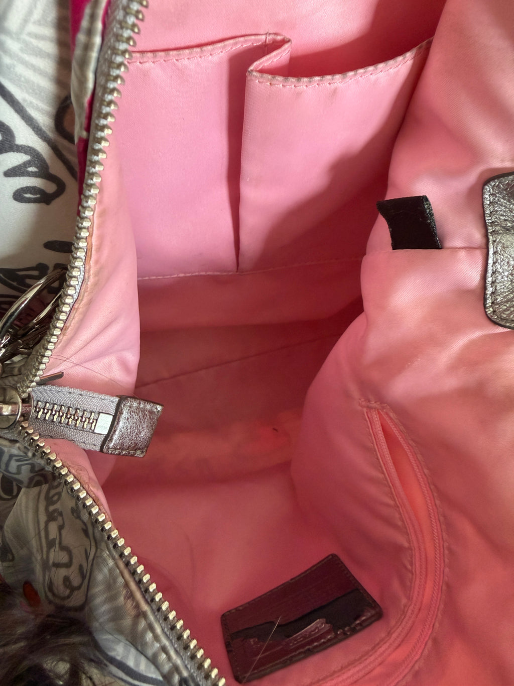 Y2K Coach Poppy Graffiti Hobo Shoulder Bag