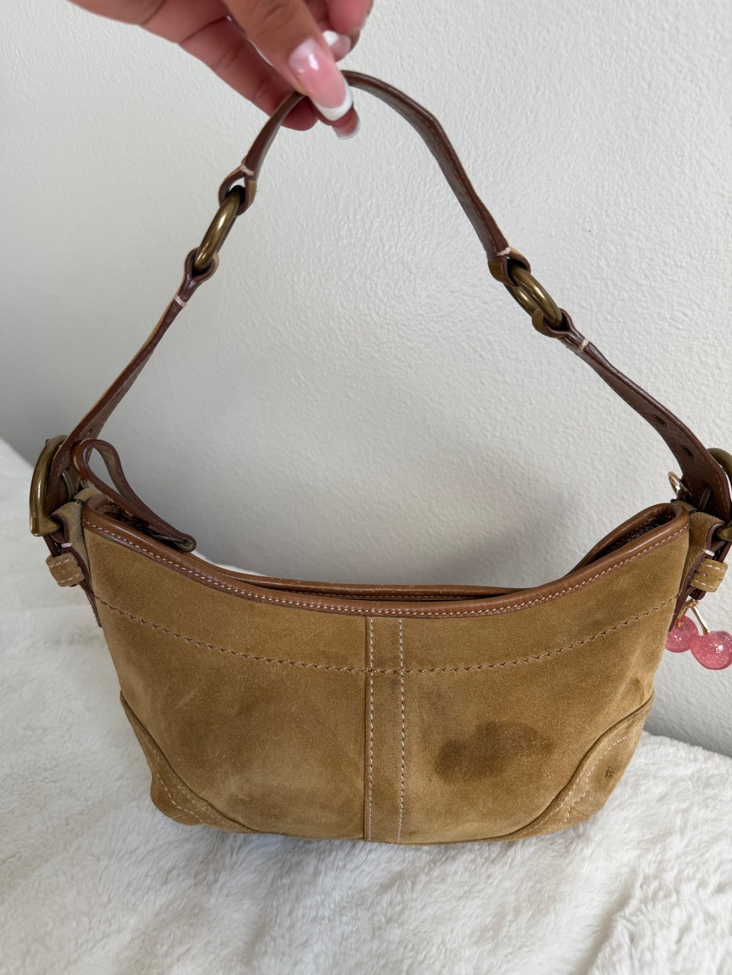 Vintage Coach Mini Soho Hobo Shoulder Bag