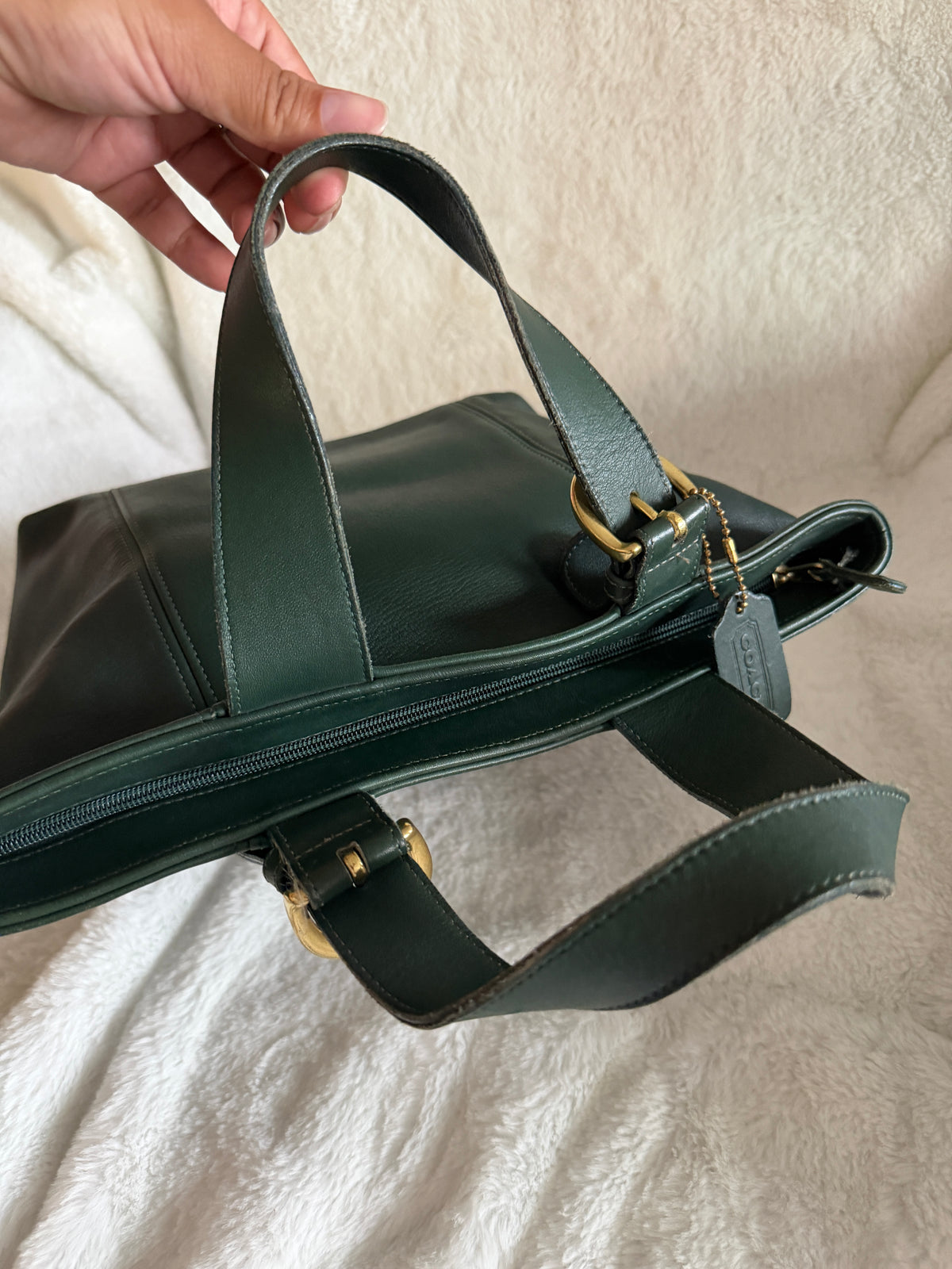 Vintage Coach Soho Waverly Tote Bag