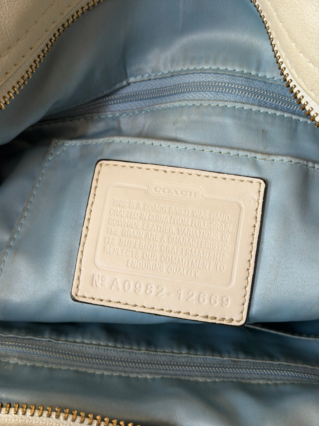 Y2K Coach Zoe Shoulder Bag