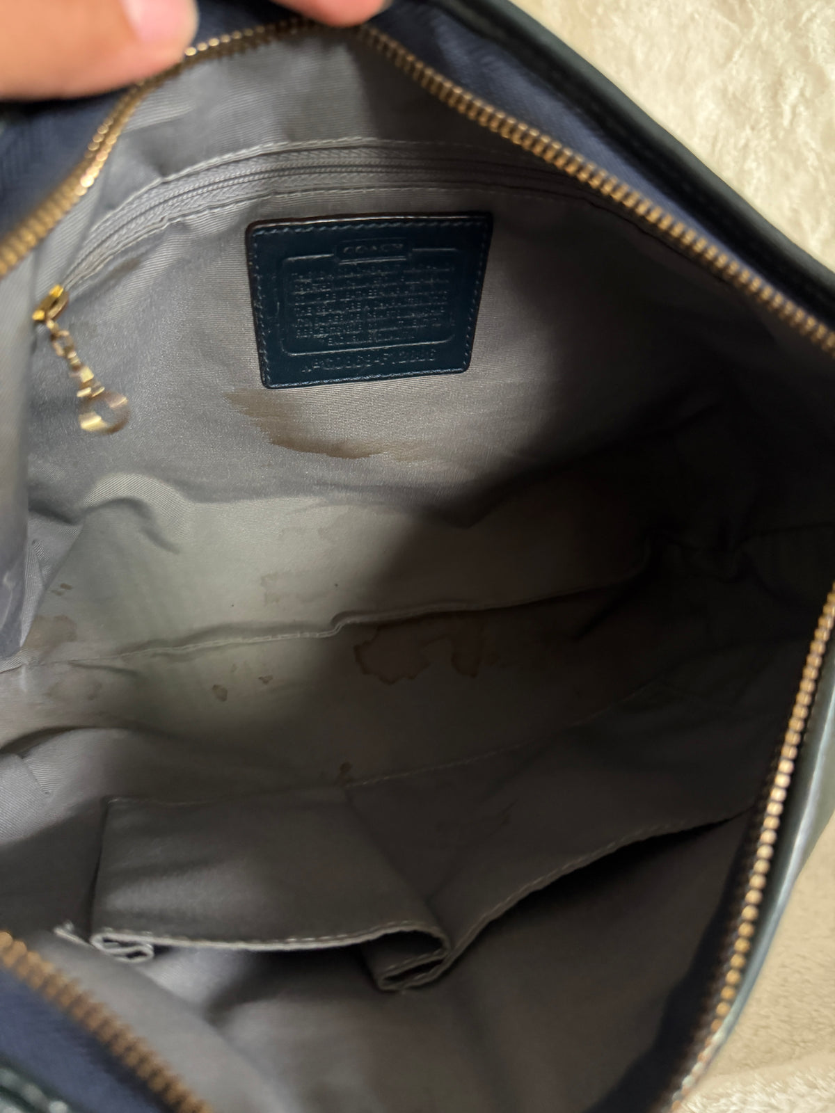 Coach Ergo Patent Shoulder Bag