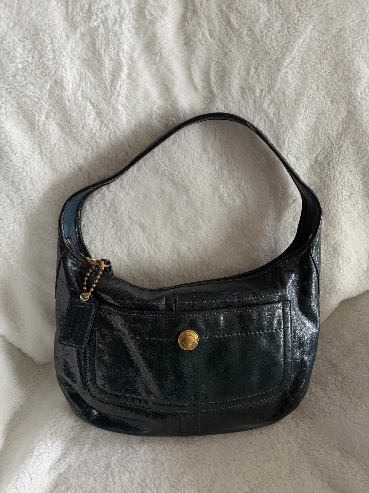 Coach Ergo Patent Shoulder Bag