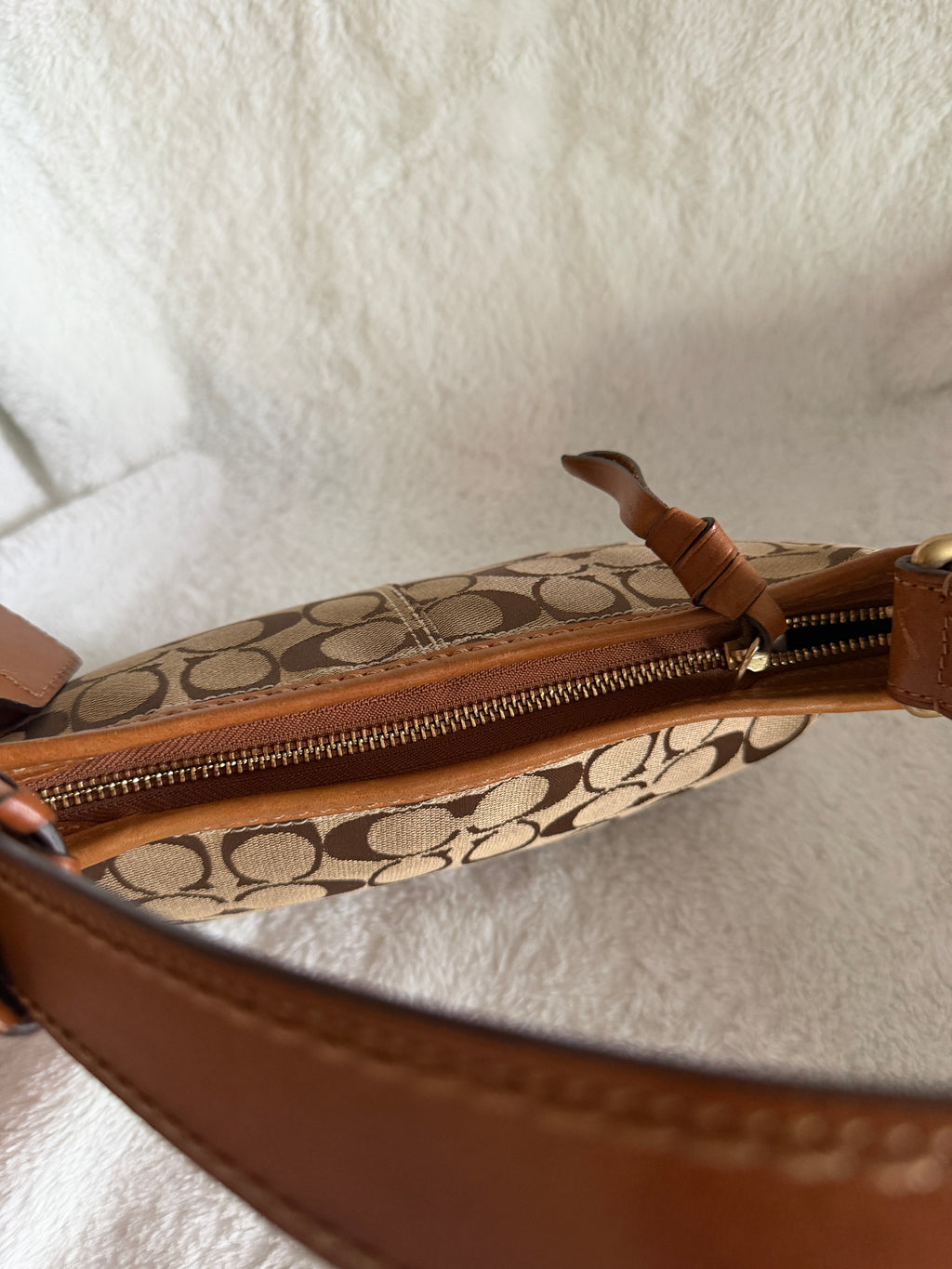 Coach Bleeker Signature Canvas Shoulder Bag
