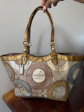 Y2K Coach Patchwork Carly Tote/Shoulder Bag