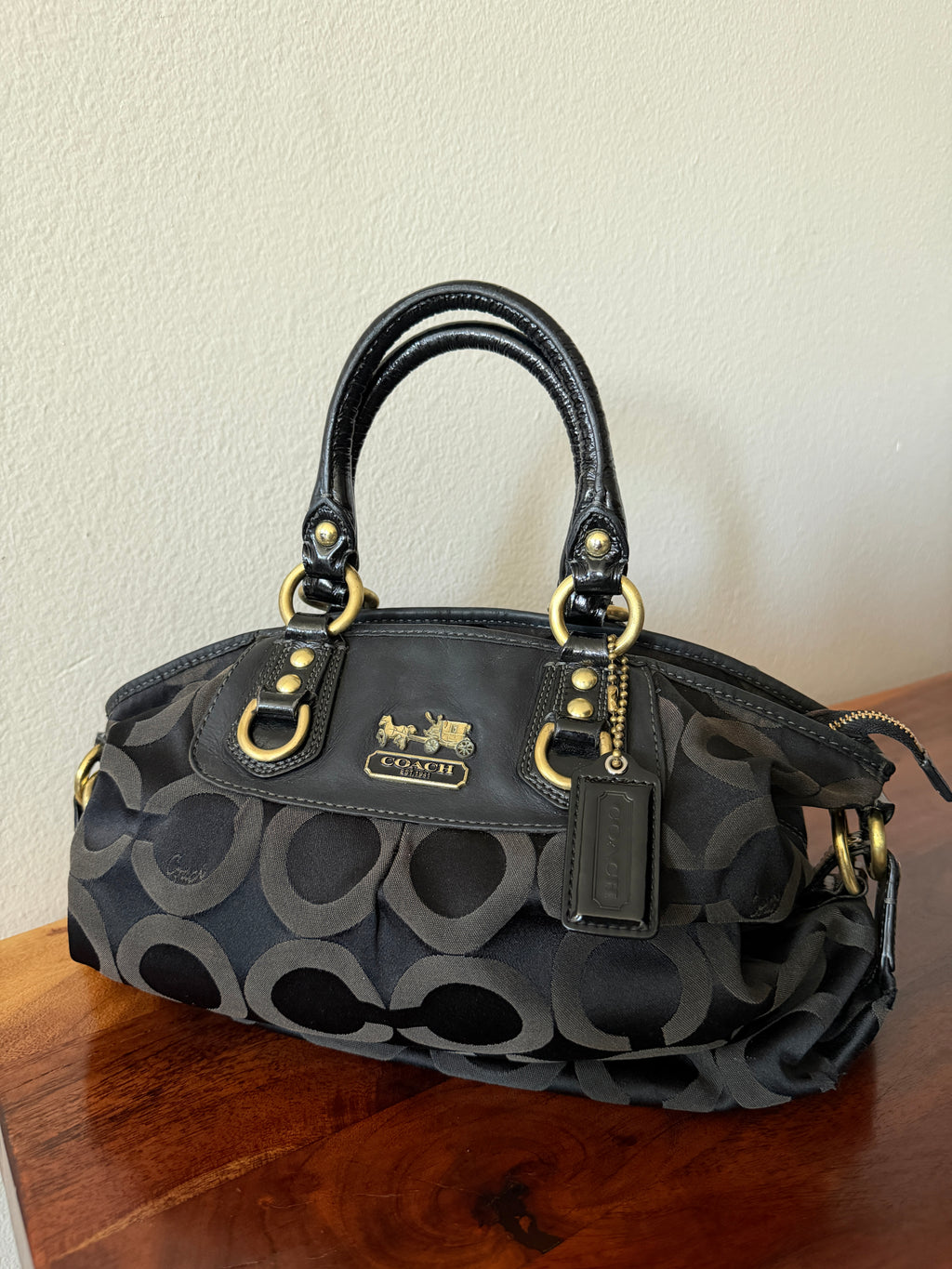 Y2K Coach Madison Sabrina Satchel HandBag
