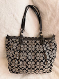 Coach Signature East West Gallery Tote/ Shoulder Bag