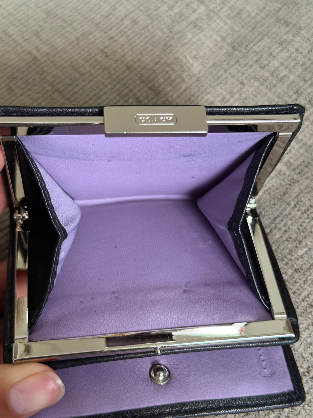 Vintage Coach Trifold Wallet