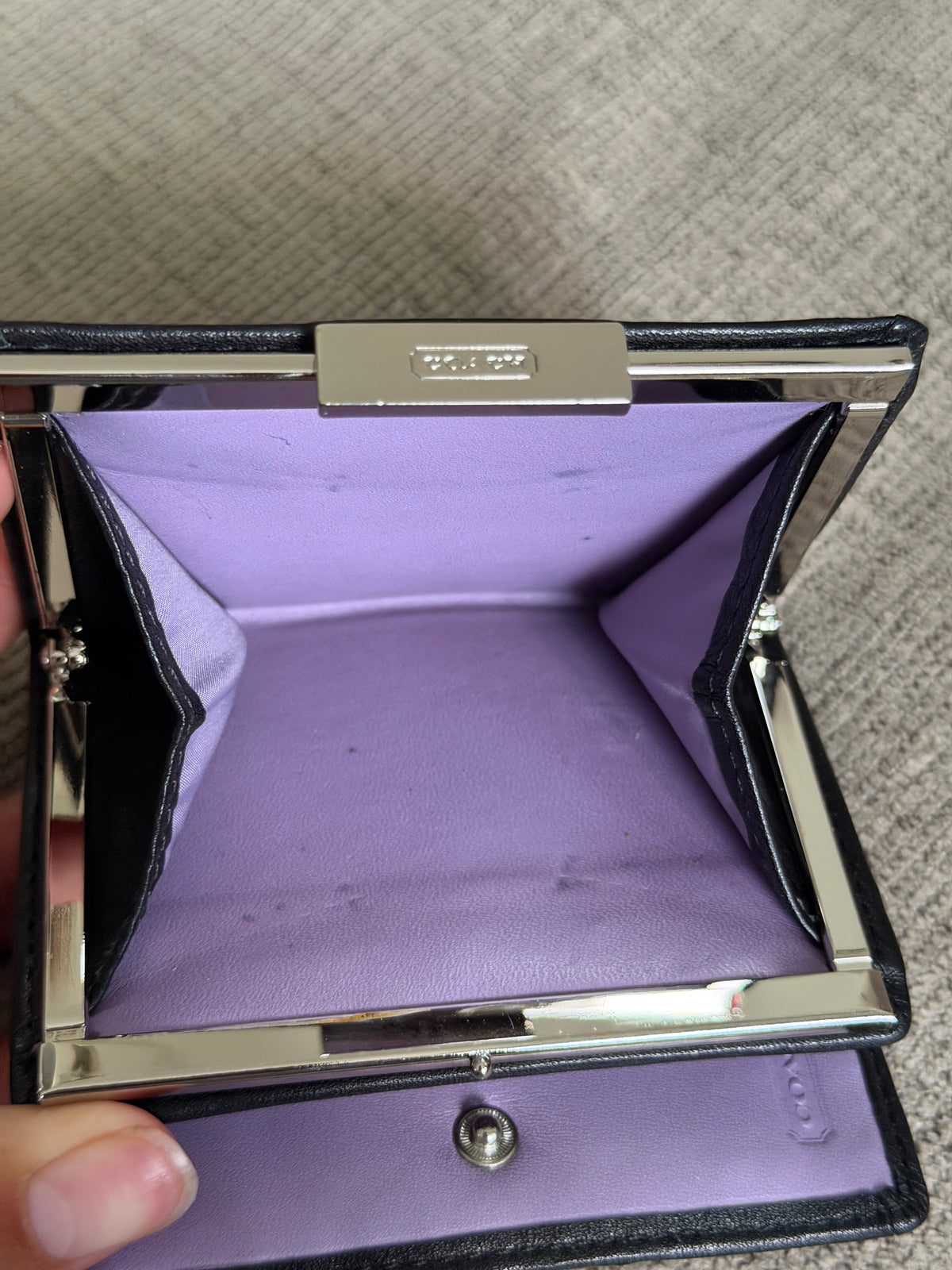 Vintage Coach Trifold Wallet