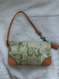 Vintage Coach Optic C Wristlet