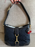Coach Hampton Signature Canvas Shoulder Bag