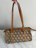 Vintage Dooney & Bourke Barrel Shoulder Bag