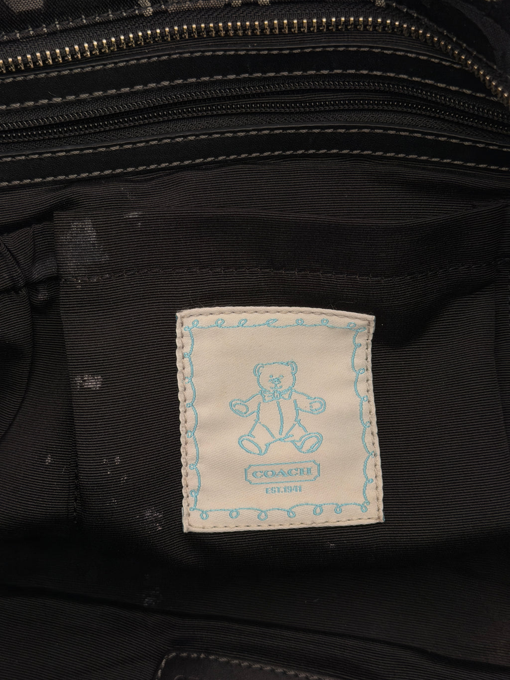Y2K Coach Signature Tote/Diaper Bag