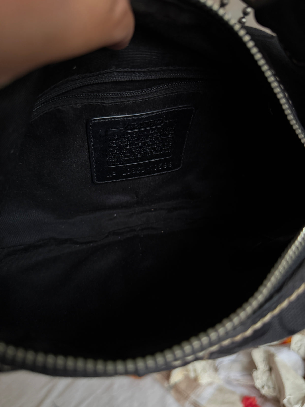 Coach Soho Hobo Signature Canvas Small Shoulder Bag