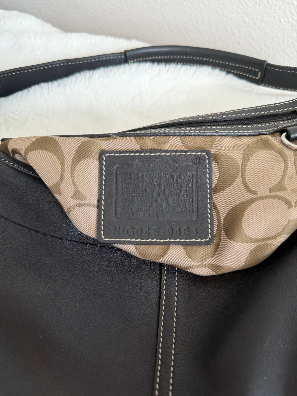 Vintage Coach Soho Hobo Shoulder Bag