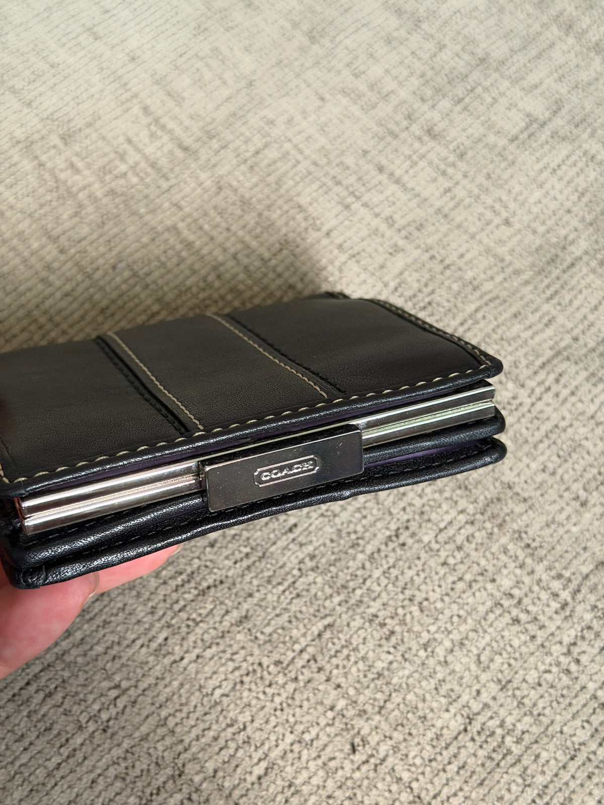 Vintage Coach Trifold Wallet
