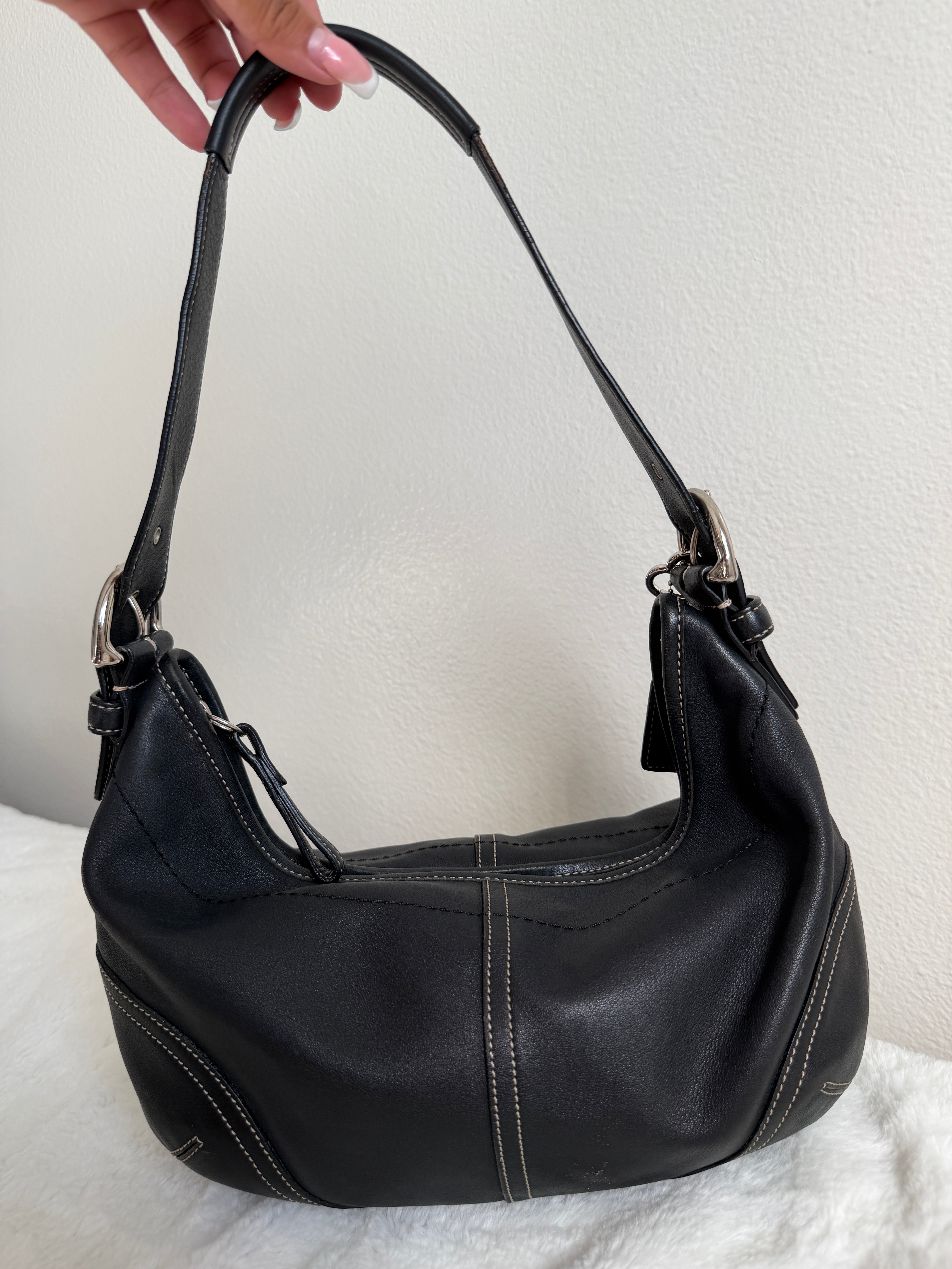 Vintage Coach Soho Hobo Shoulder Bag