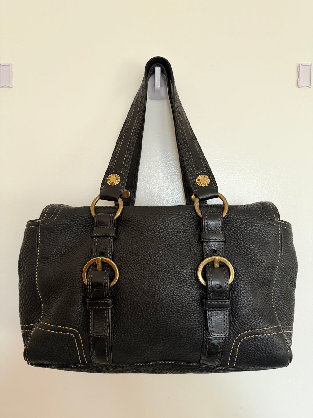 Y2K Coach Chealsea Turnlock Satchel
