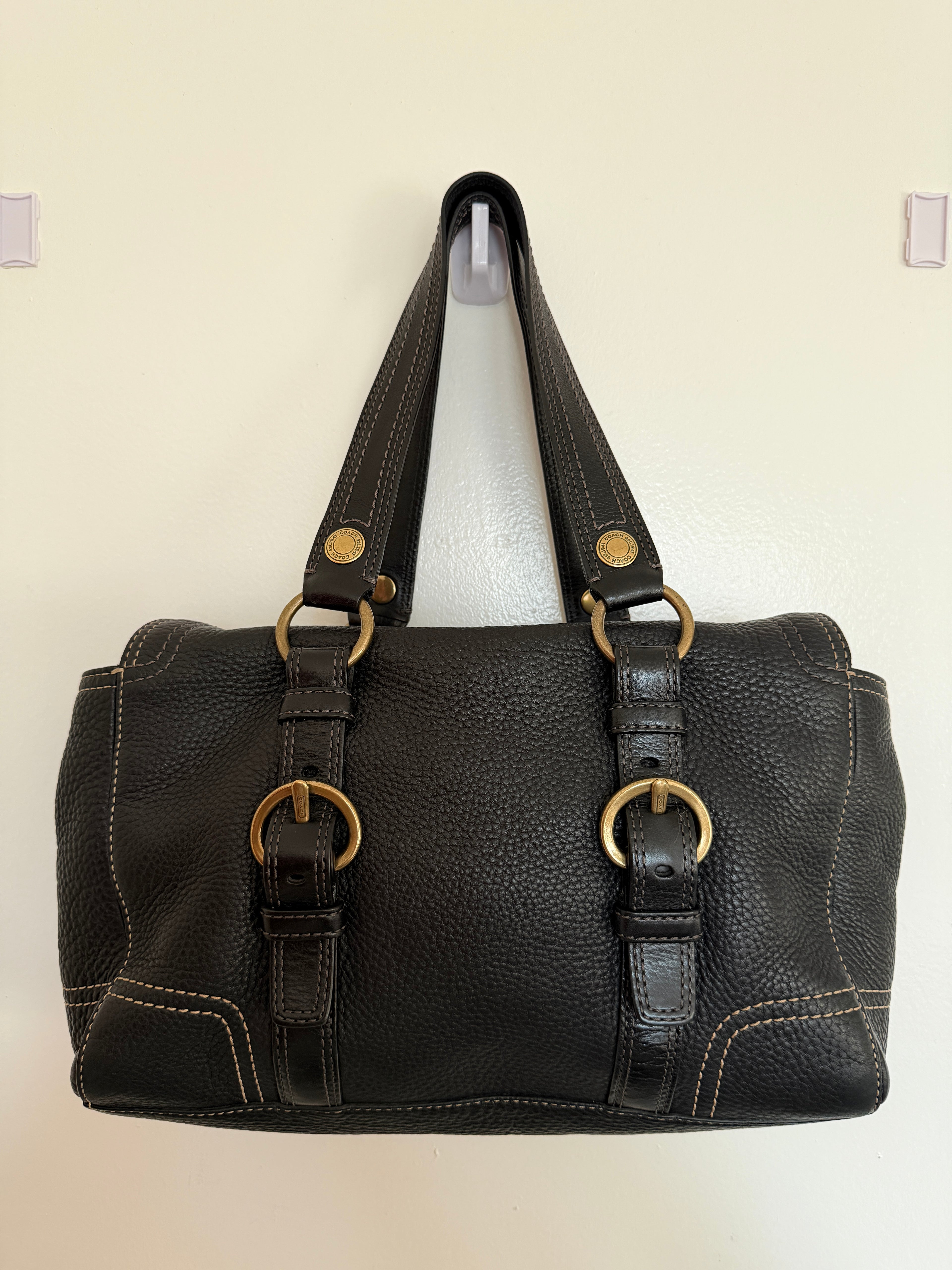 Y2K Coach Chealsea Turnlock Satchel