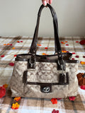 Coach Penelope Signature Canvas Shoulder Bag