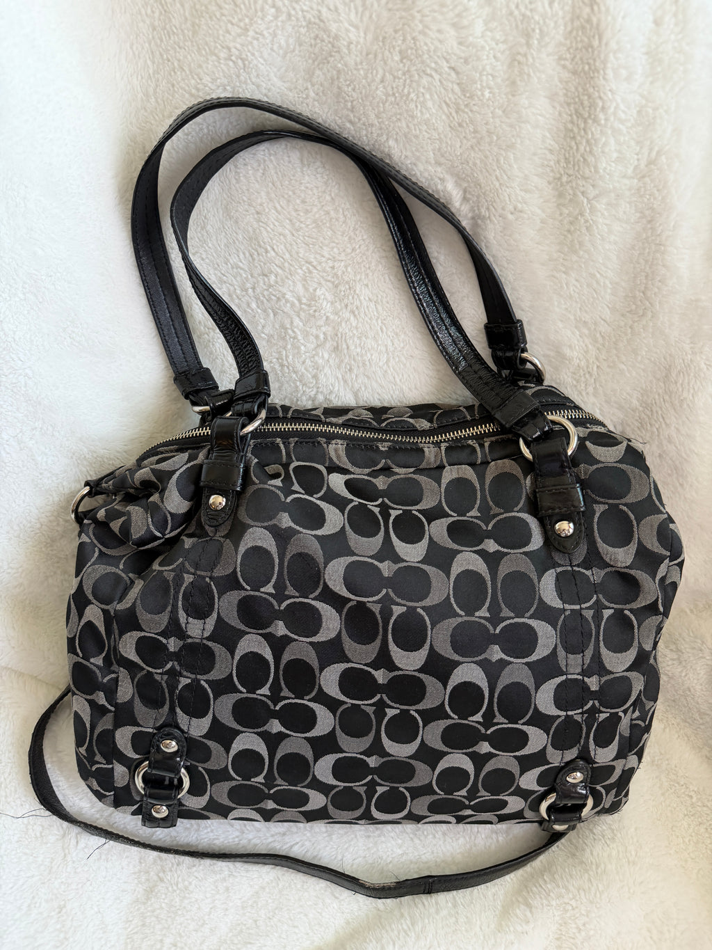 Coach Signature Alexandra Shoulder/Satchel