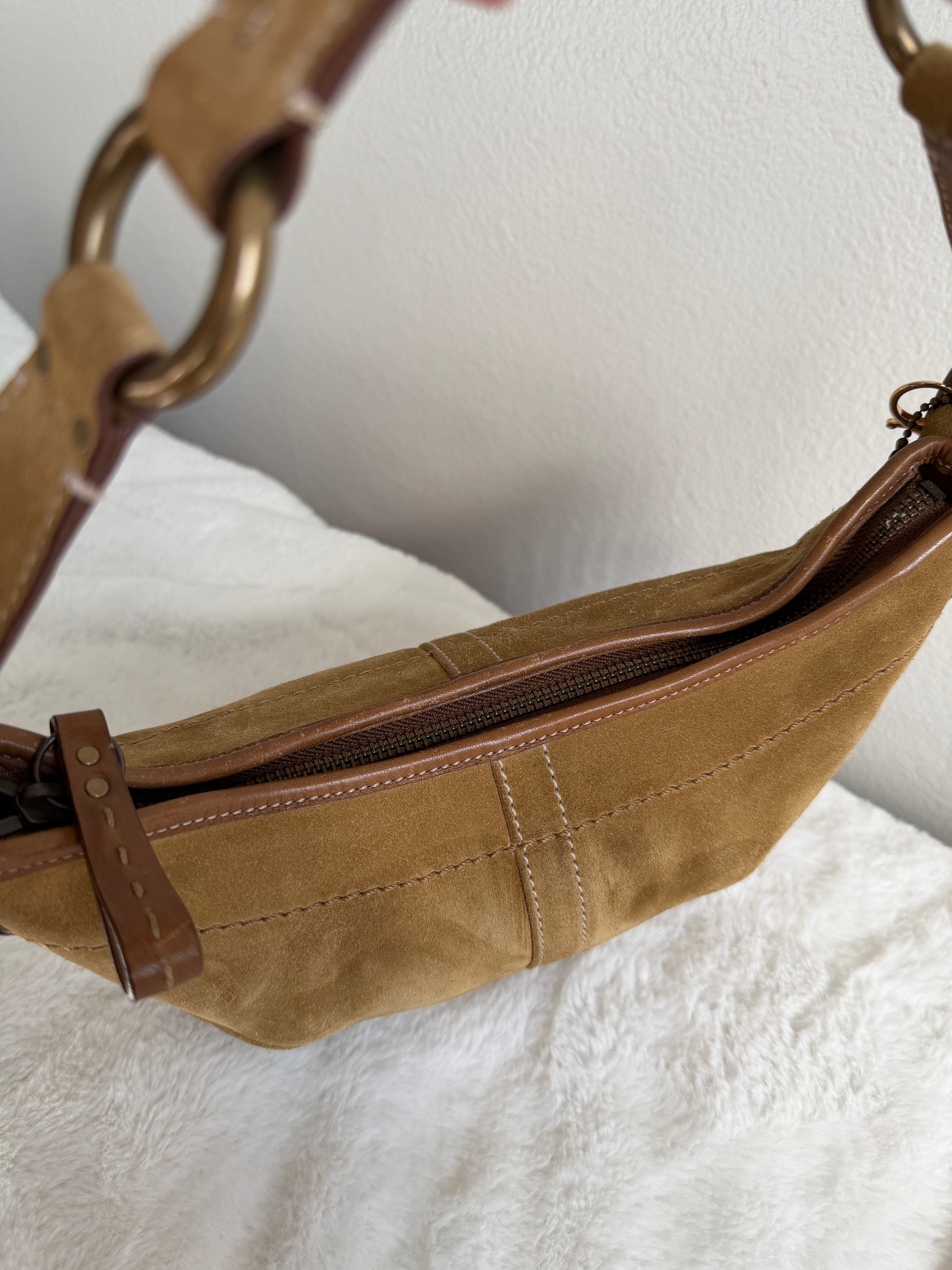 Vintage Coach Mini Soho Hobo Shoulder Bag