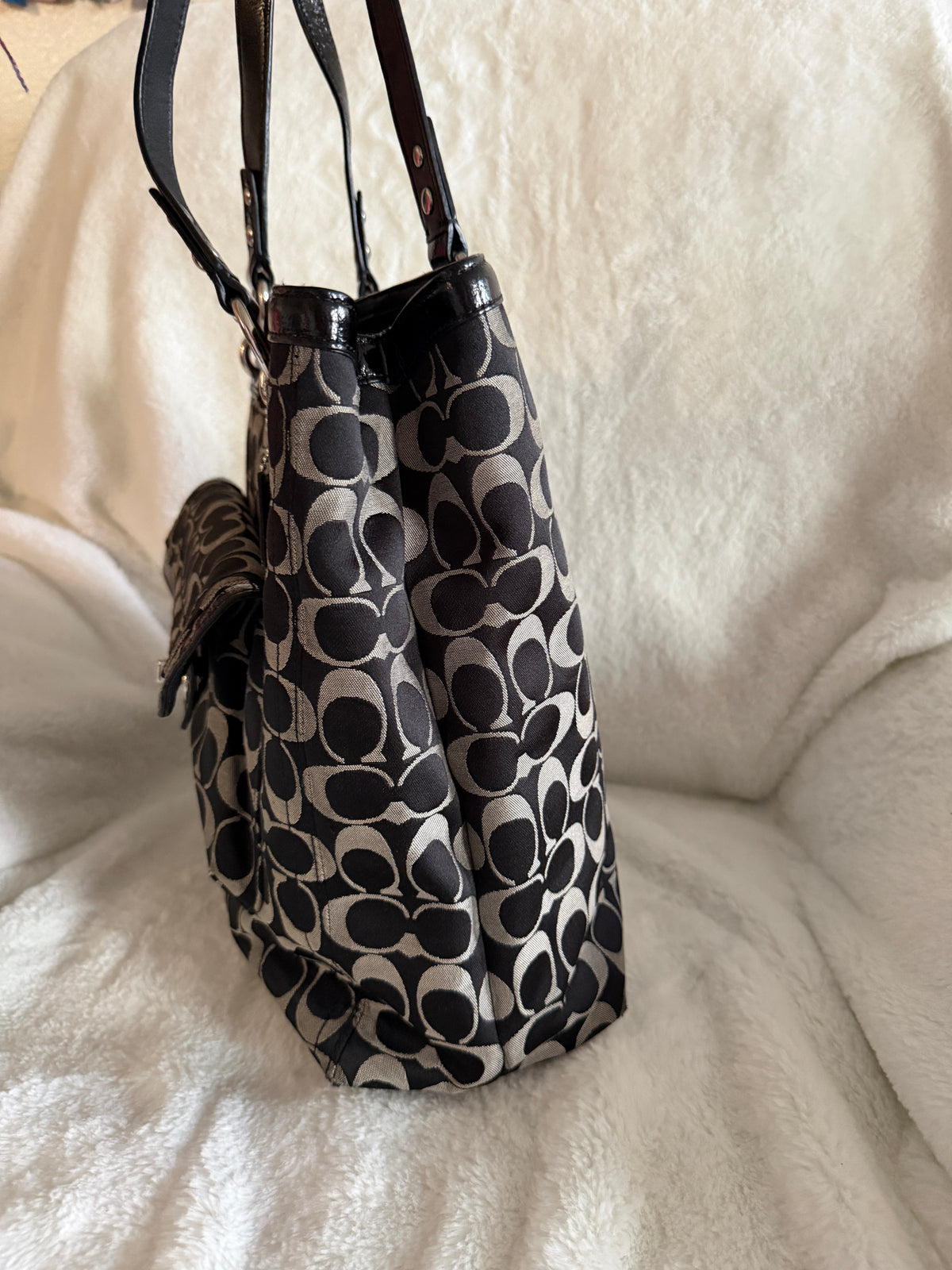Coach Penelope Signature Tote w/ Matching Wallet