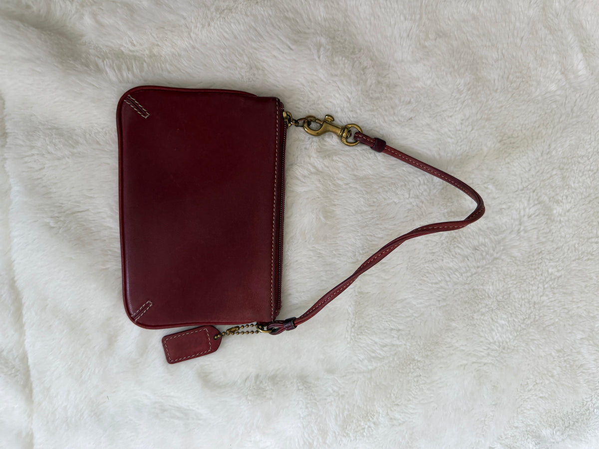 Vintage Coach Mini Wristlet