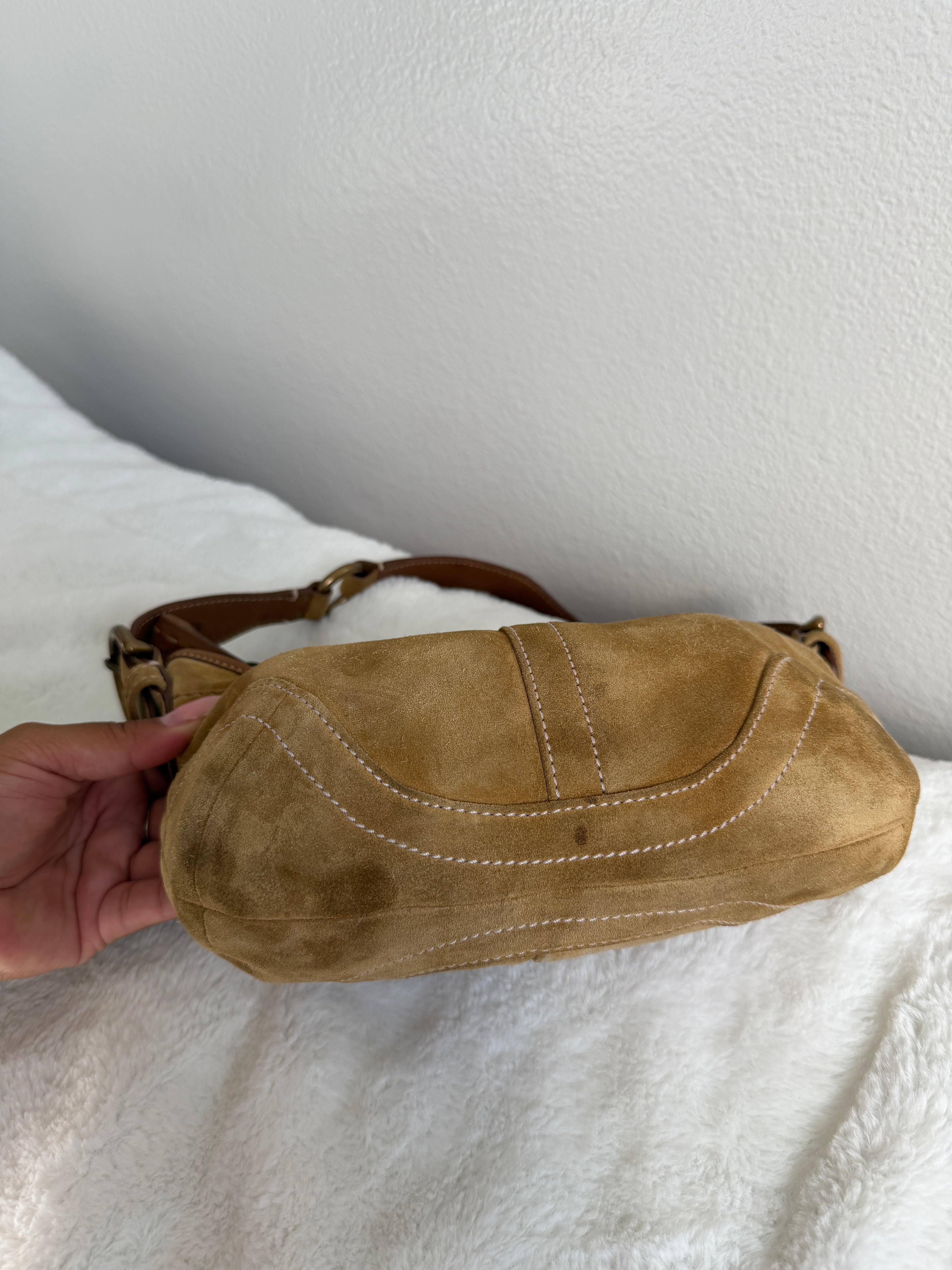 Vintage Coach Mini Soho Hobo Shoulder Bag