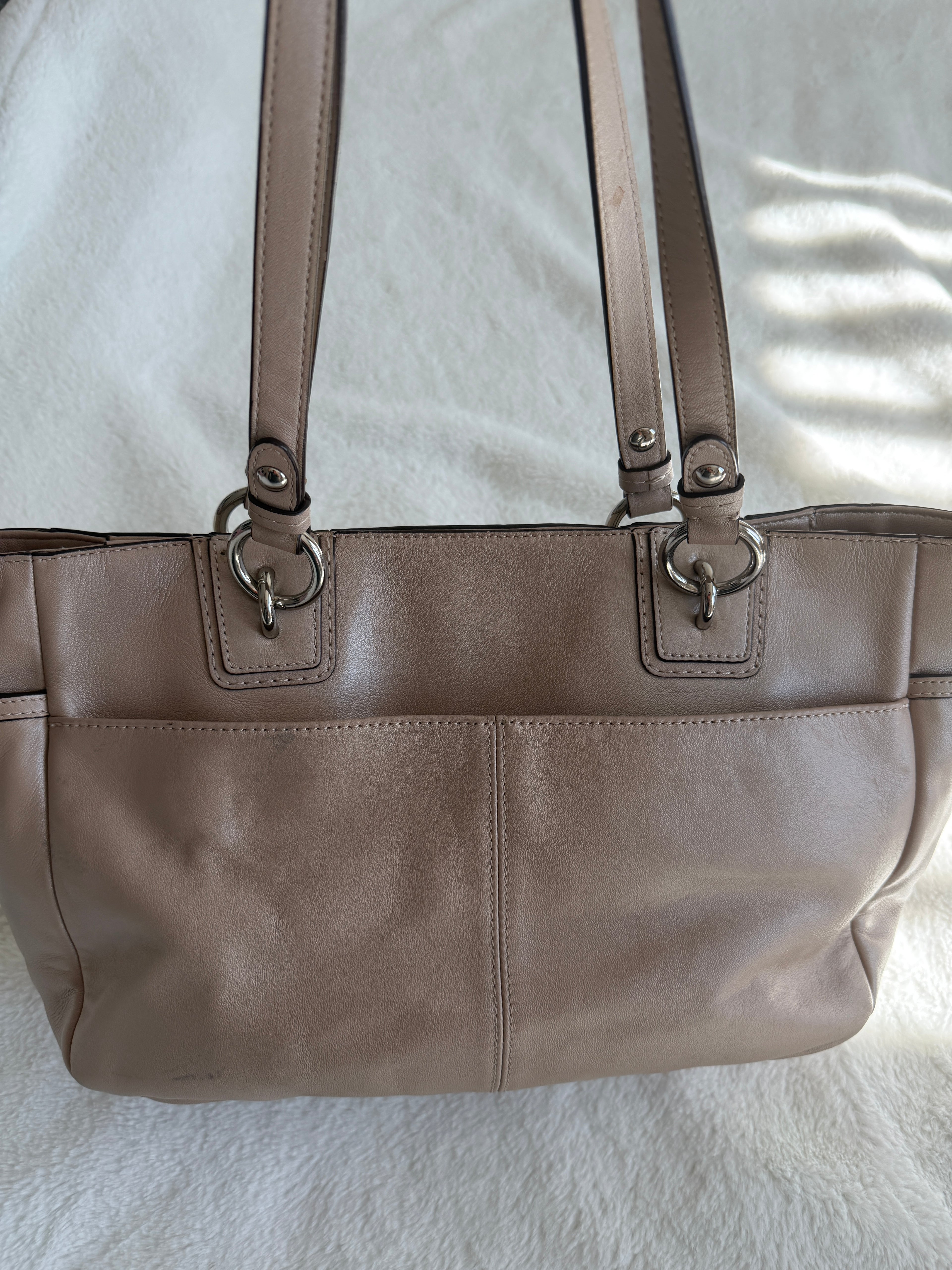 Y2K Coach Gallery East West Tote/Shoulder Bag
