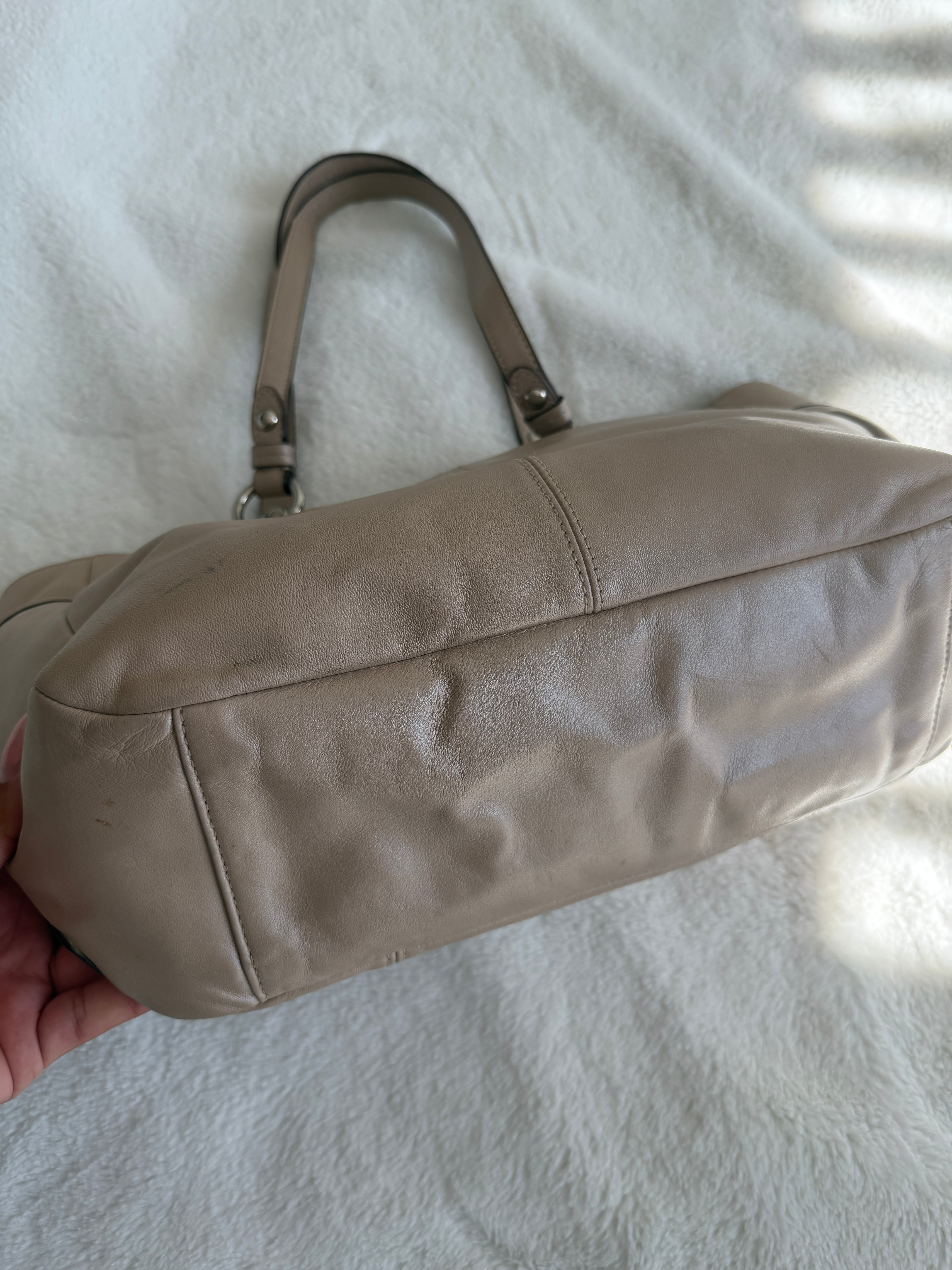 Y2K Coach Gallery East West Tote/Shoulder Bag
