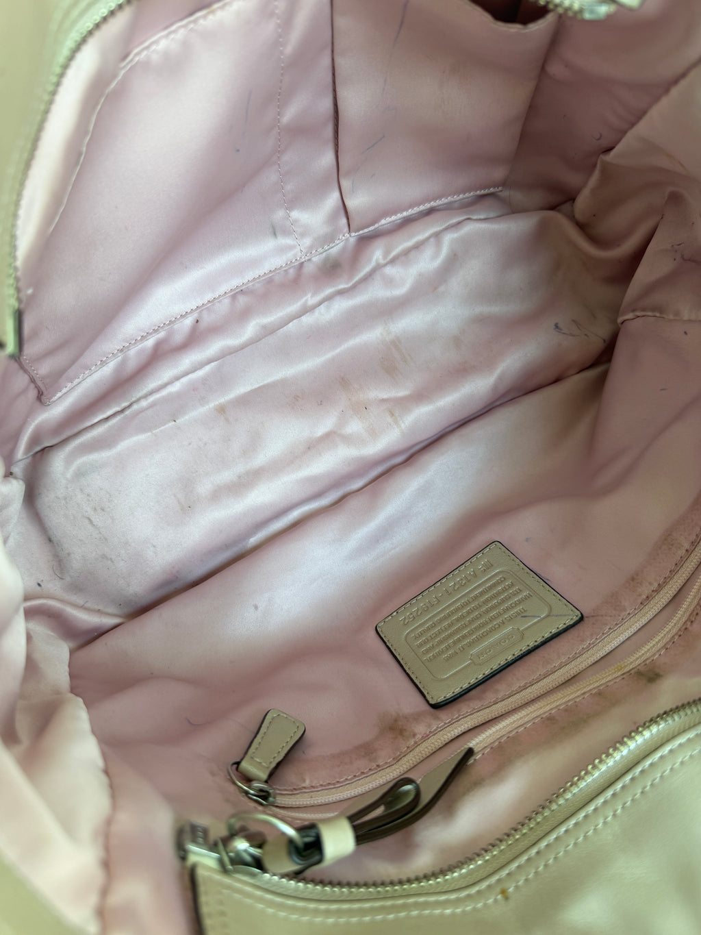 Y2K Coach Gallery East West Tote/Shoulder Bag