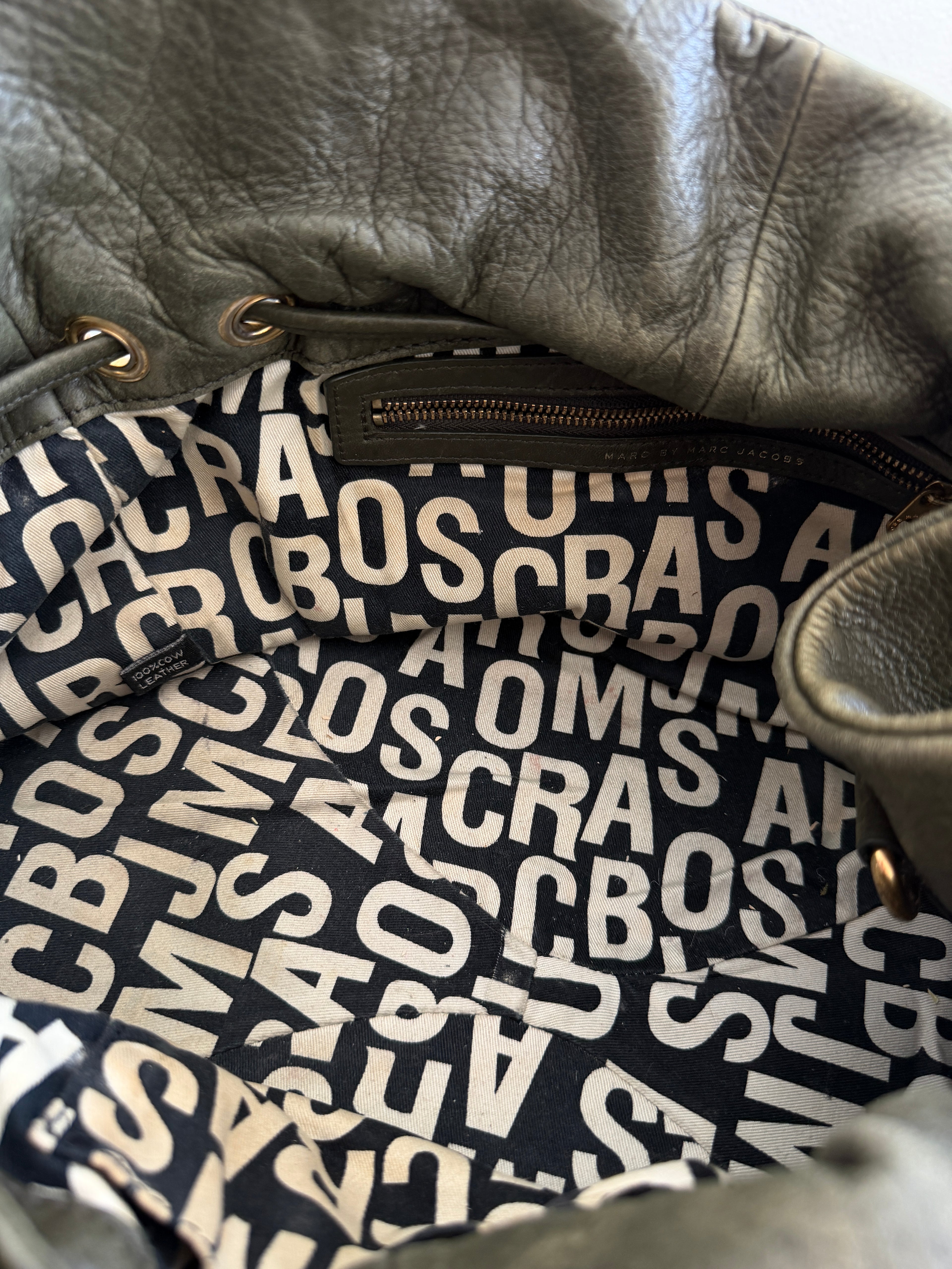 Vintage Marc Jacobs Drawstring Shoulder Bag