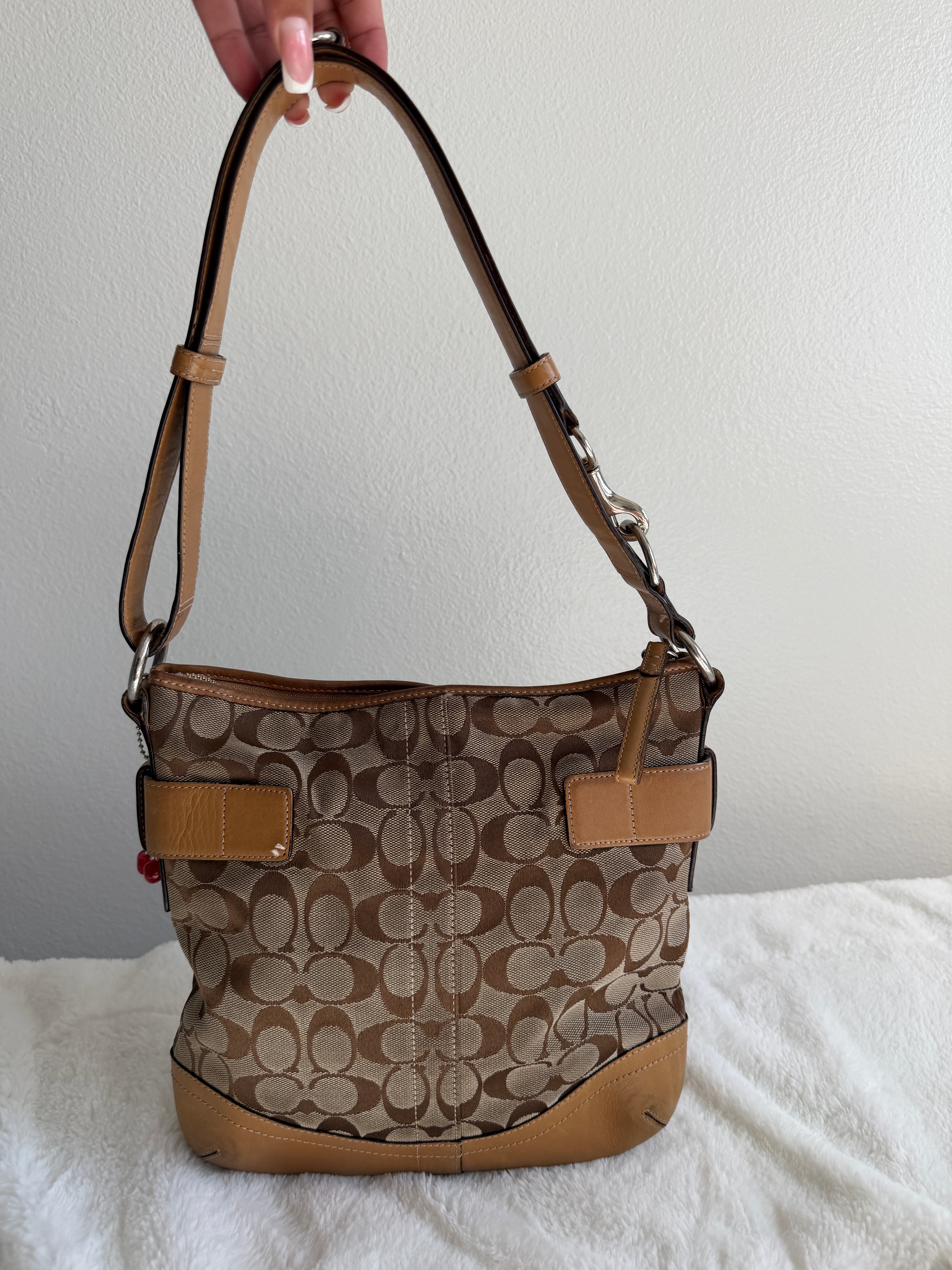 Coach Signature Soho Buckle Shoulder Bag